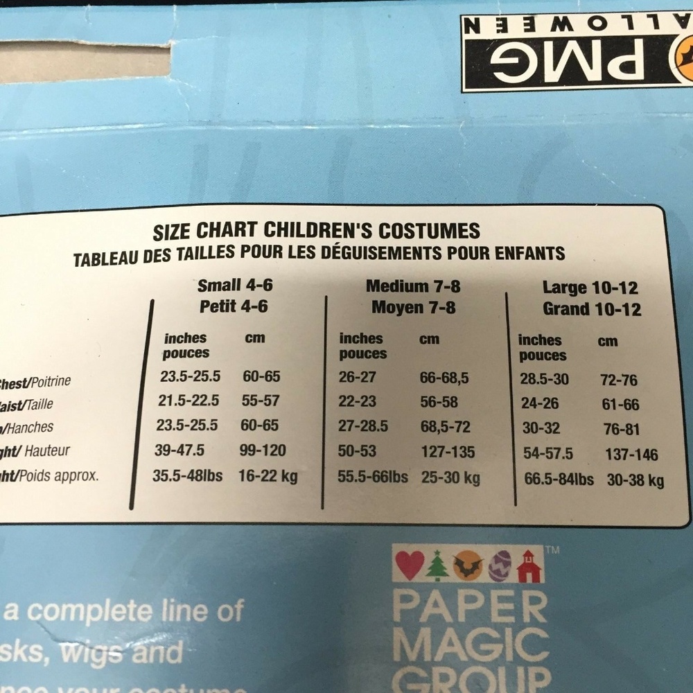 DEVIL ROBE Child Costume Size Large - Picture 4 of 4